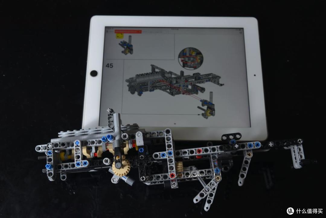LEGO 乐高 42043 卡车 伪开箱及B模式搭建过程