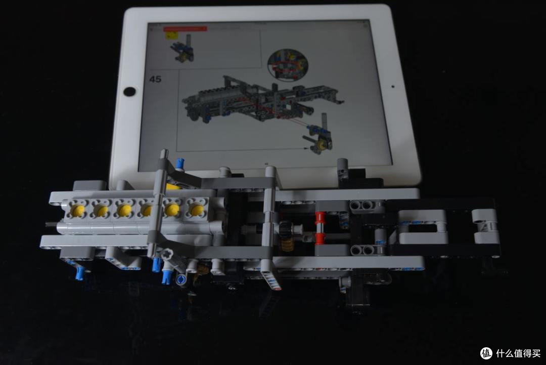 LEGO 乐高 42043 卡车 伪开箱及B模式搭建过程