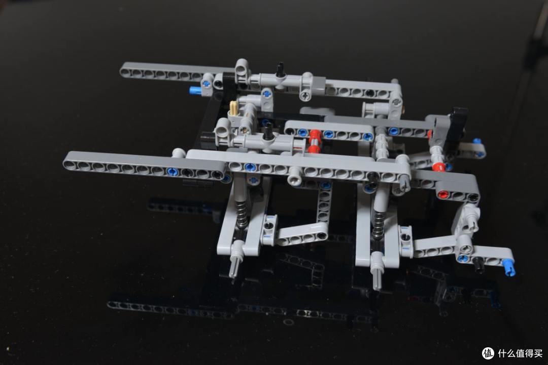 LEGO 乐高 42043 卡车 伪开箱及B模式搭建过程