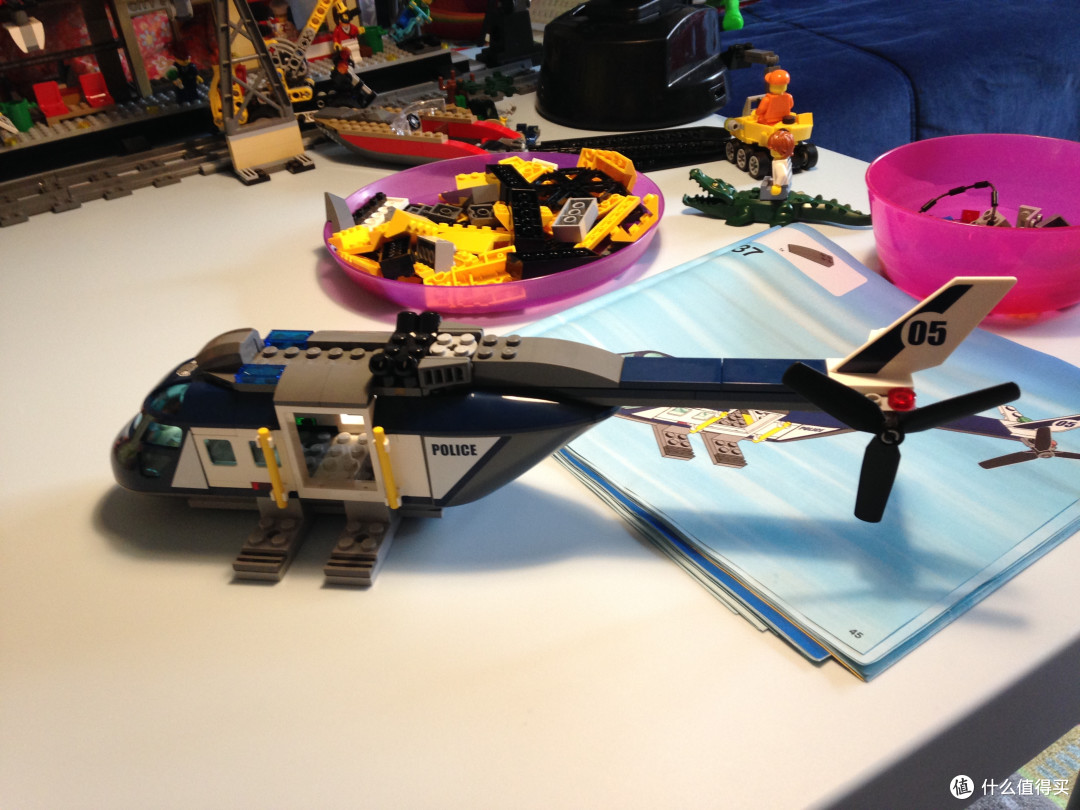 #宝贝计划#LEGO 乐高 城市警察系列 直升机追踪 60067