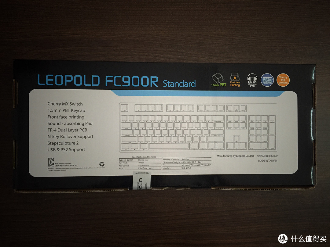 LEOPOLD FC900R 海军蓝 红轴侧刻版 机械键盘 开箱