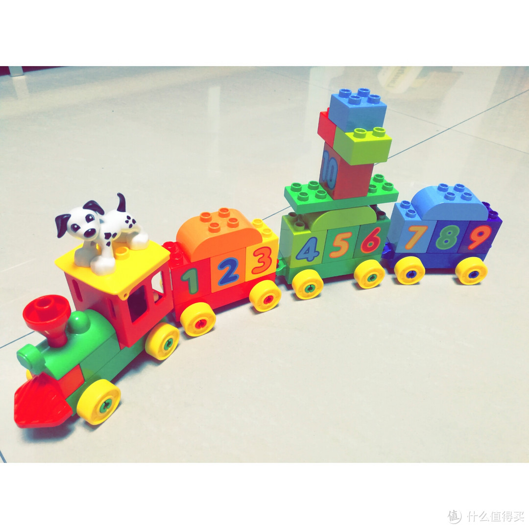 入坑体验——某东自营购入 LEGO 乐高 10558 数字火车