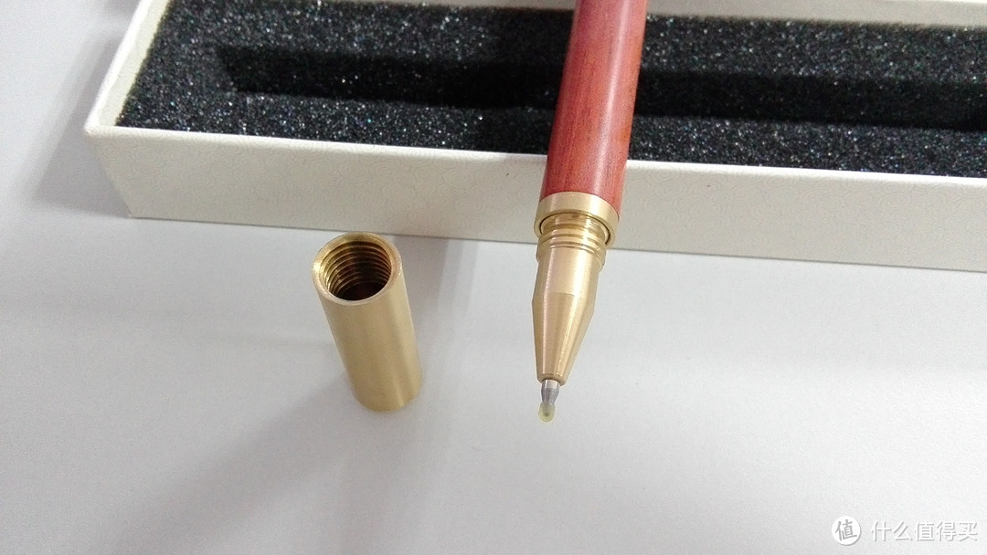 久炼成器，造化入铜 铜师傅之黄铜红木签字笔 简单开箱