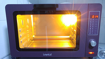 奶爸入门烘培的选择：loyola 忠臣烤箱 家用烤箱30升 智能控温LO-X5
