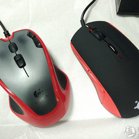 赛睿 RIVAL100DELL 游匣版 鼠标 开箱 以及和 罗技G300 对比评测