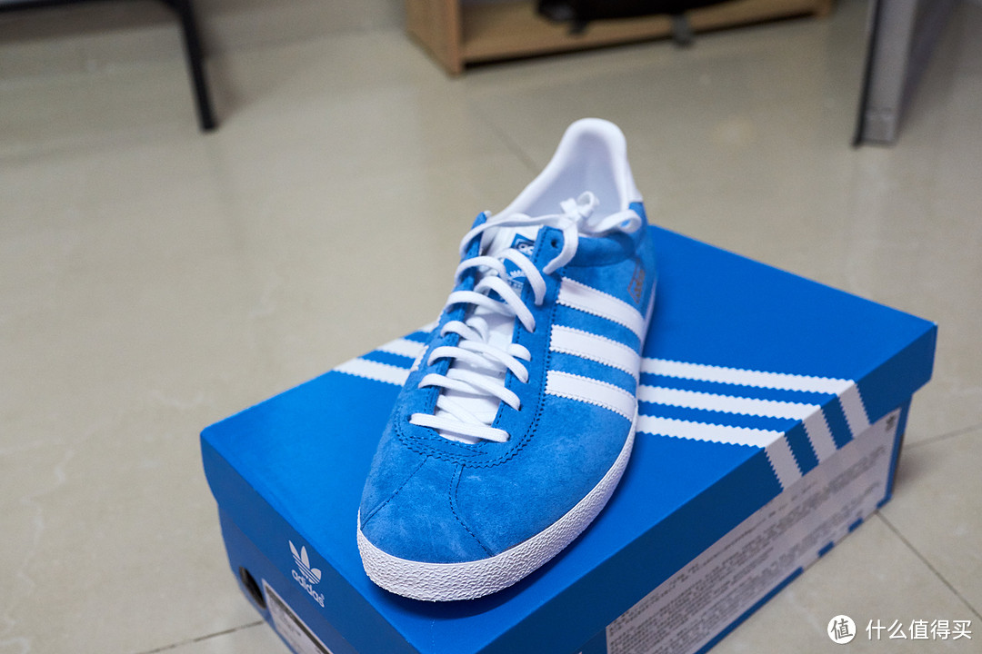 #本站首晒# Adidas 阿迪达斯 Originals GAZELLE OG 中性板鞋开箱