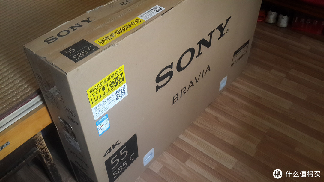 当信仰遇上国人：SONY 索尼 KD-55S8500C 55英寸 曲面4K 3D智能液晶电视 开箱