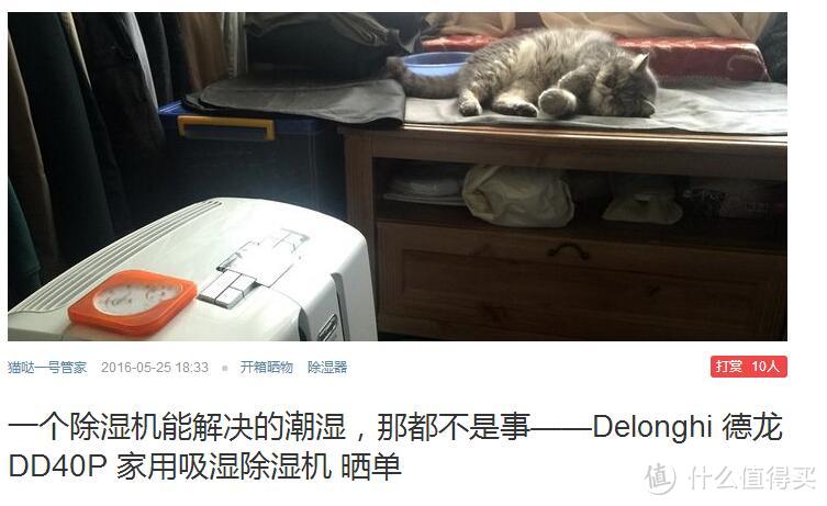 一言不合暴雨攻击，一台除湿机帮你镇宅：Delonghi 德龙 DD40P 家用吸湿除湿机