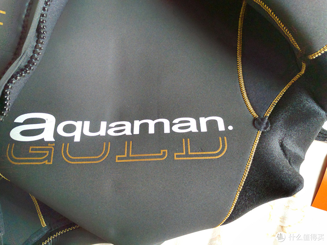 #本站首晒# Aquaman Cell Gold 铁人三项防寒胶衣(附真人兽）