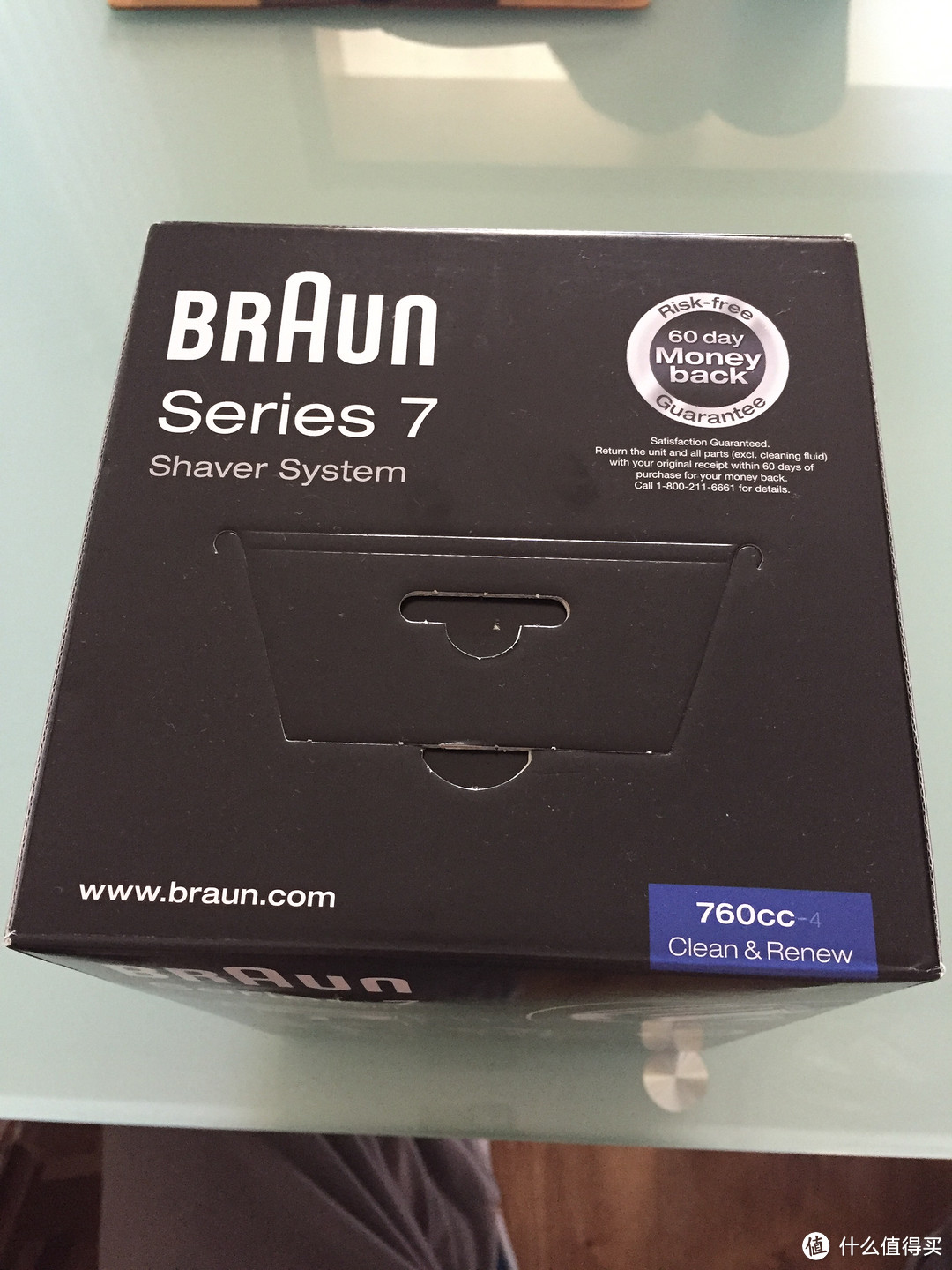 生日小礼物：BRAUN 博朗 760-cc 剃须刀 开箱