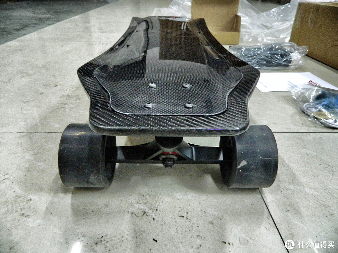 meibacc 美巴克 全碳纤维电动滑板 开箱拆板