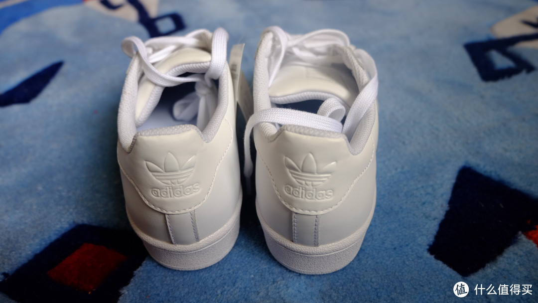 Adidas Superstar Foundation 贝壳头小白鞋 晒单（良心真人秀）