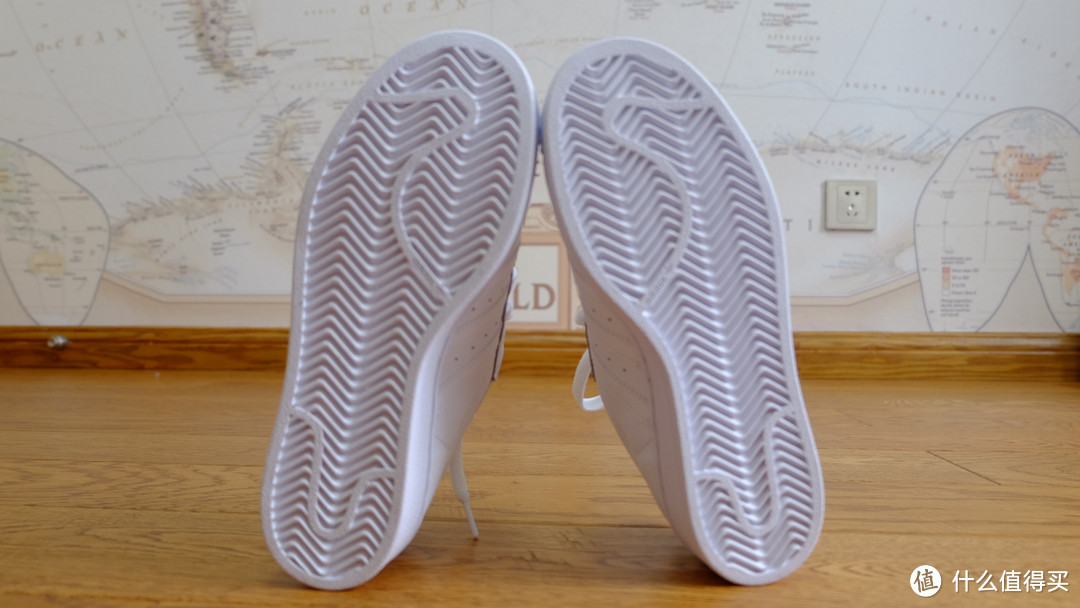 adidassuperstarfoundation贝壳头小白鞋晒单良心真人秀