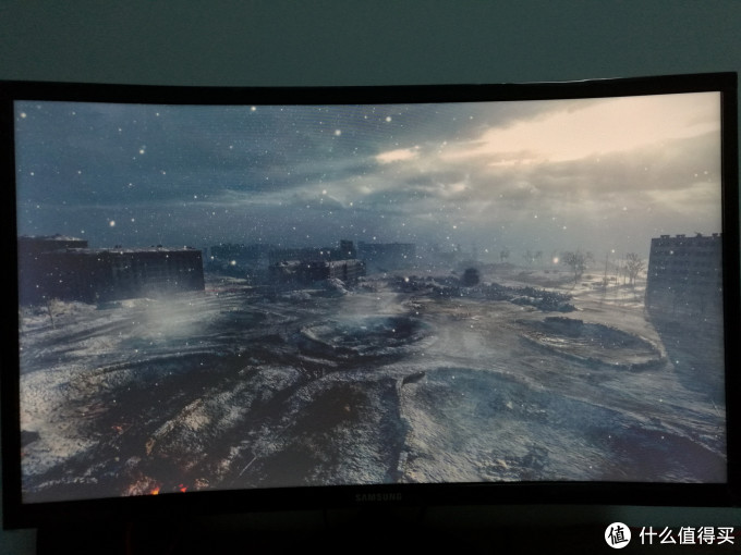 #本站首晒# SAMSUNG 三星 C24F390FH 23.5英寸LED曲面背光显示器开箱