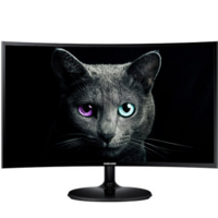 #本站首晒# SAMSUNG 三星 C24F390FH 23.5英寸LED曲面背光显示器开箱