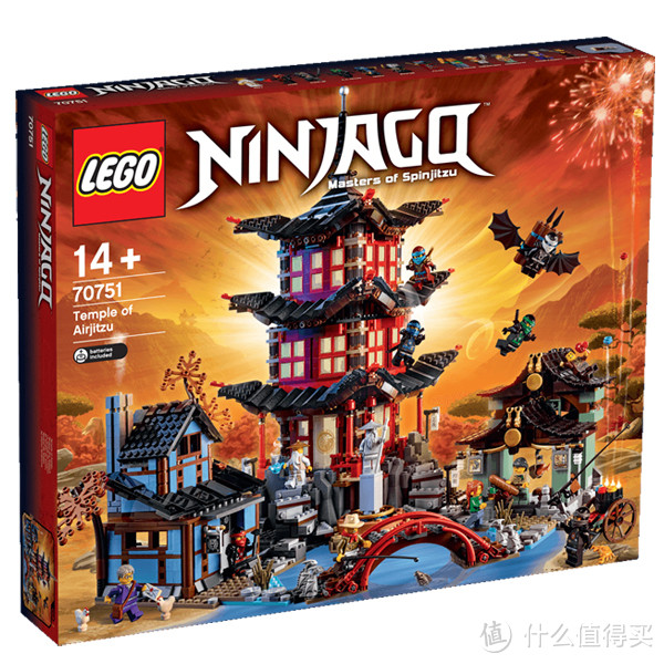 LEGO 乐高 Ninjago Temple of Airjitzu 70751 飞天忍者庙 晒单