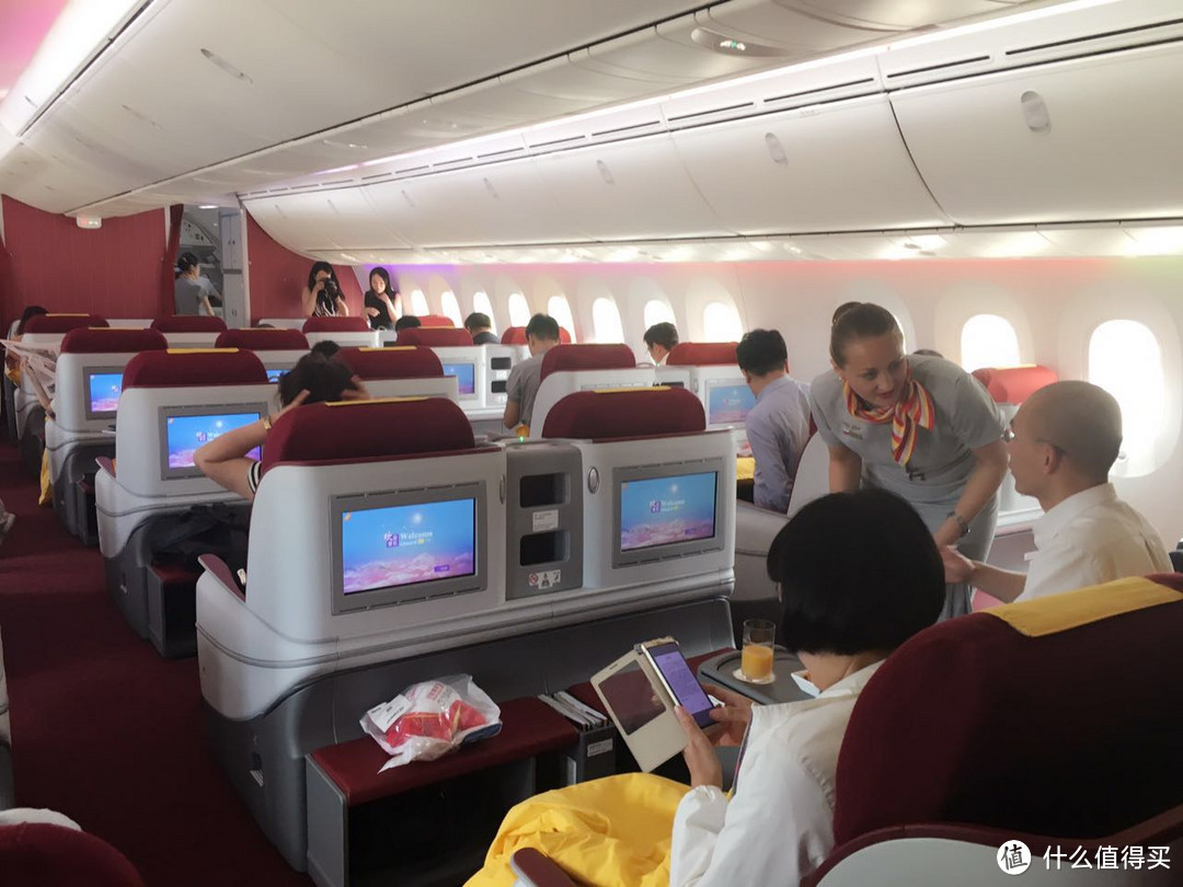 国内地空上网航班 — 海南航空 787-9 首飞 “新梦想 新体验”