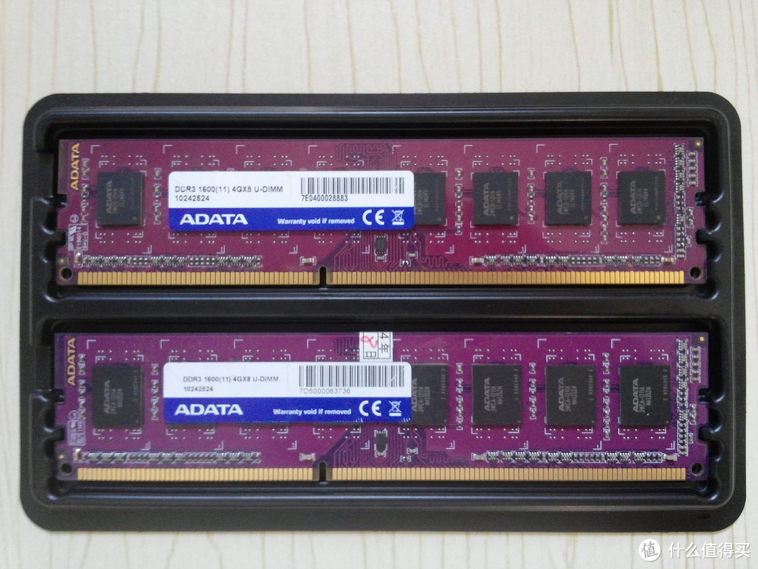 台式机内存升级记 — ADATA 威刚 万紫千红 DDR3 1600 4G内存