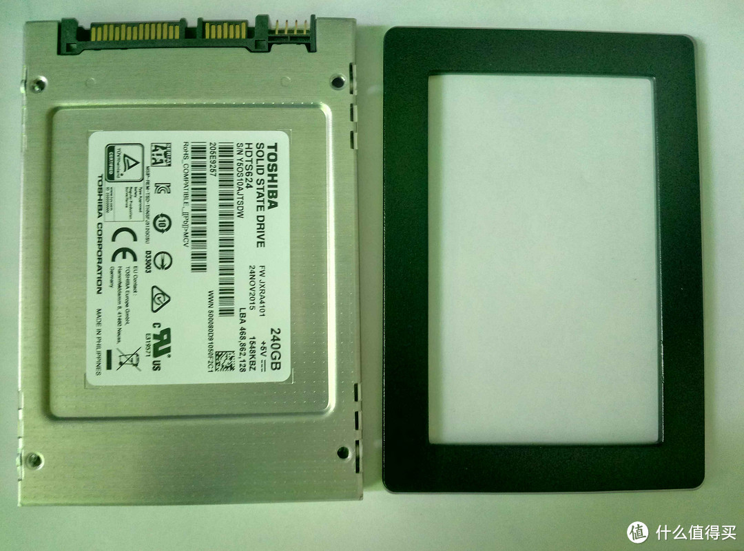 迟到的升级 — TOSHIBA 东芝 Q200 EX 240G SSD固态硬盘