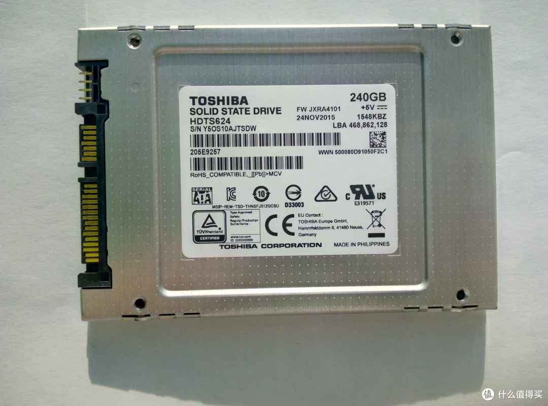 迟到的升级 — toshiba 东芝 q200 ex 240g ssd固态硬盘