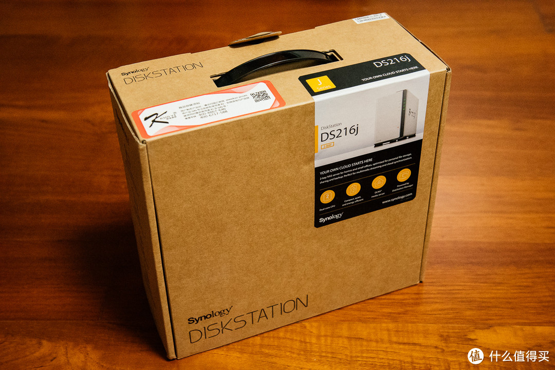 DS216j 外包装盒