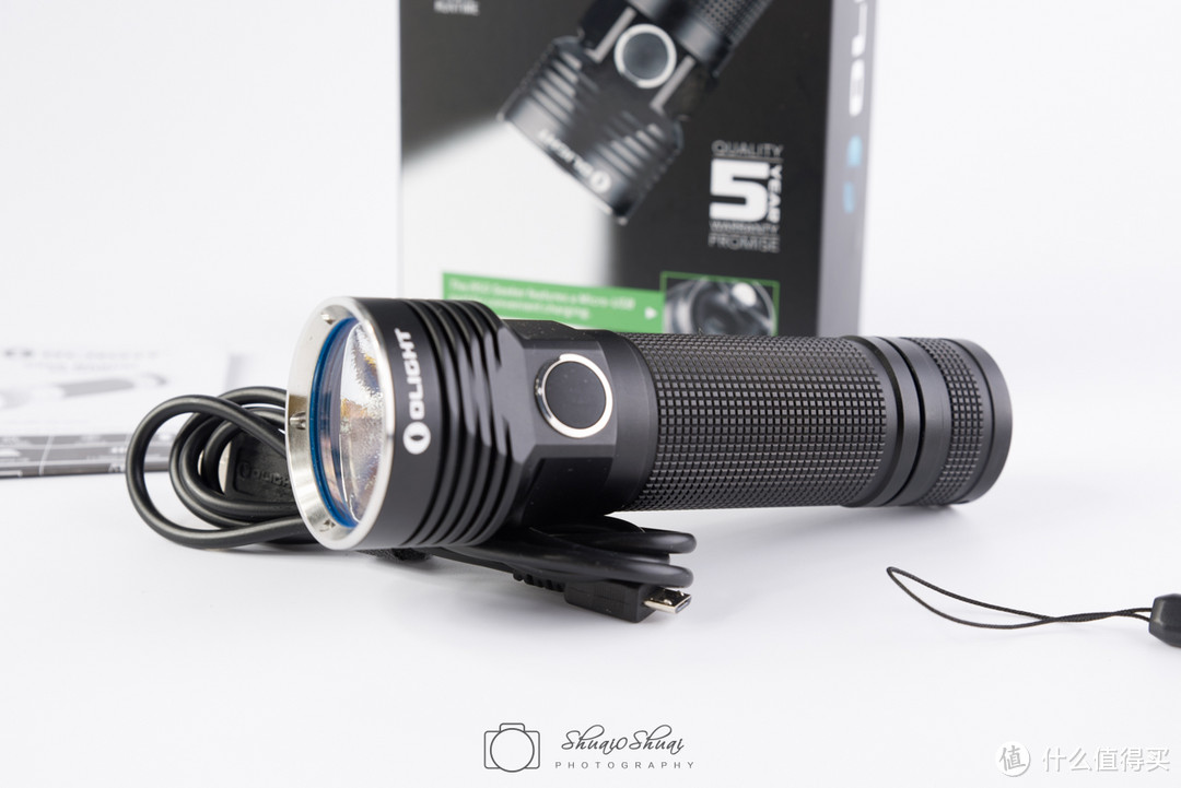 2500LMの小钢炮 Olight R50 手电筒