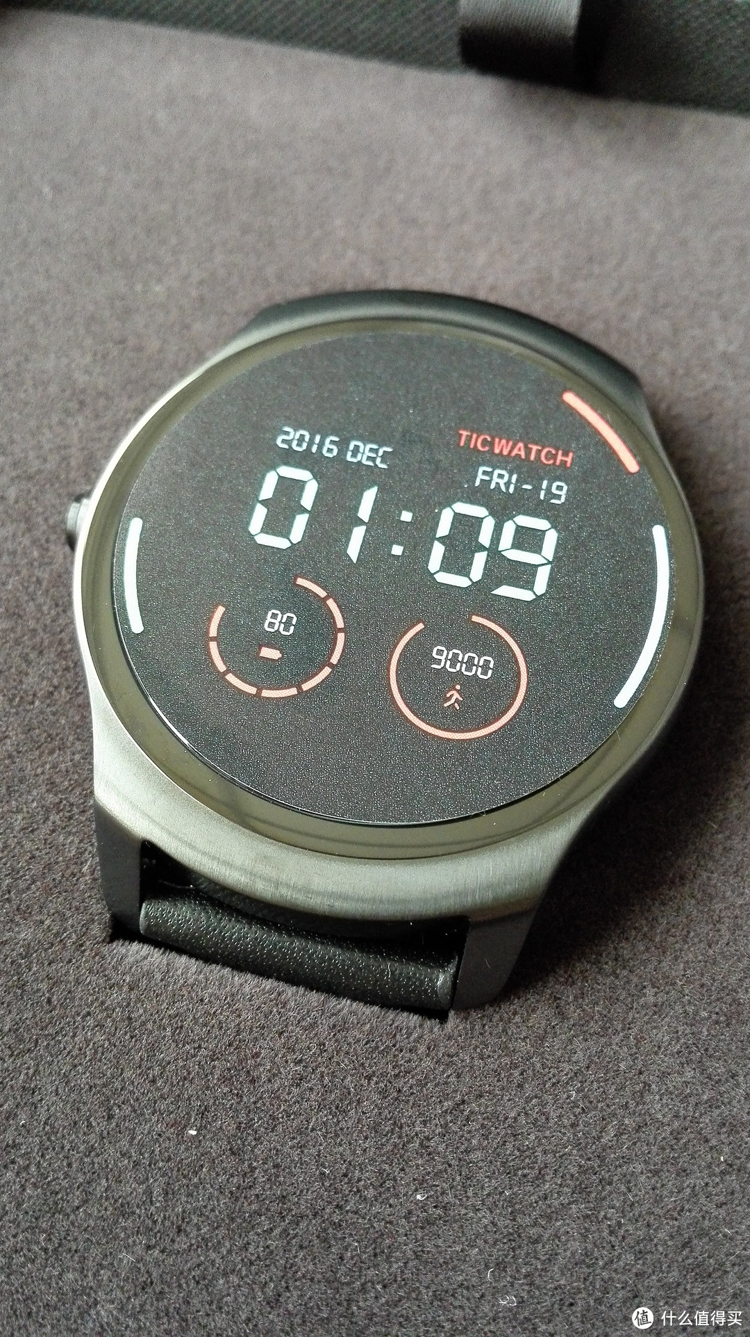 Ticwatch 2 经典系列 蓝宝石版 3G智能手表 开箱