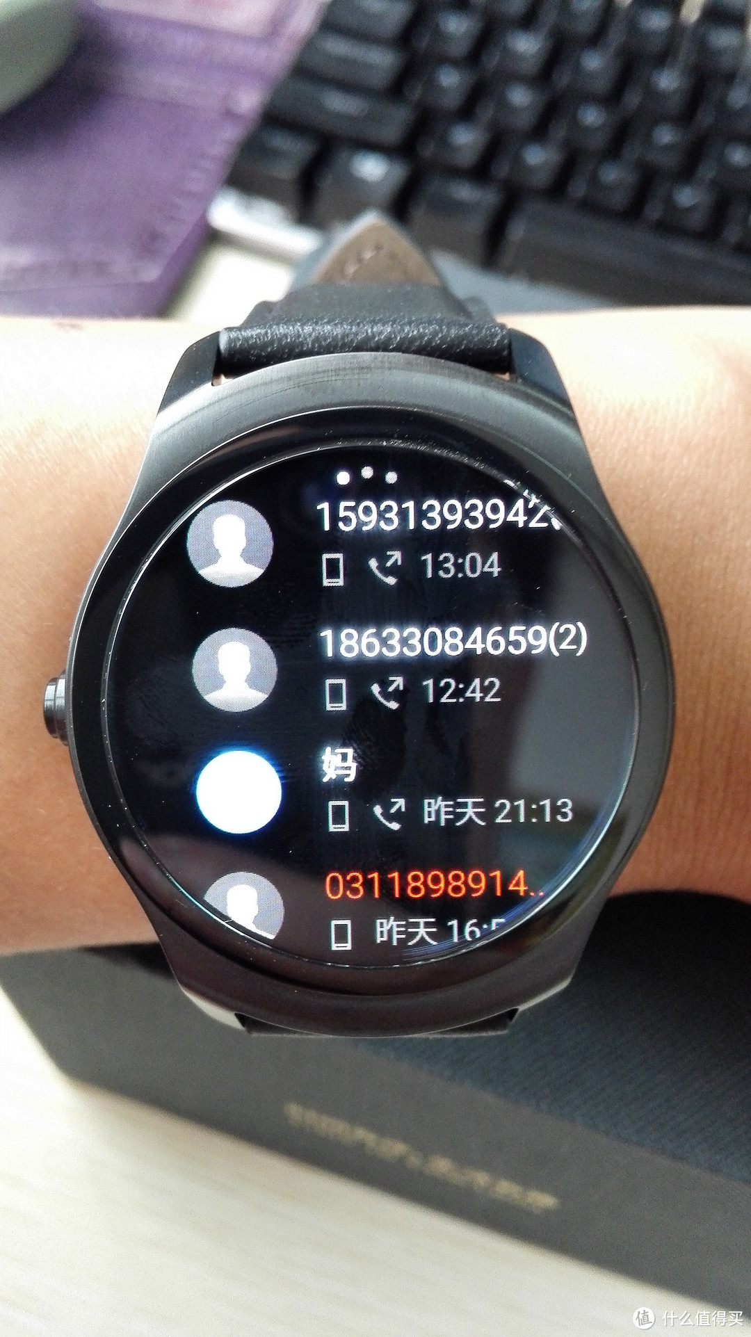 Ticwatch 2 经典系列 蓝宝石版 3G智能手表 开箱