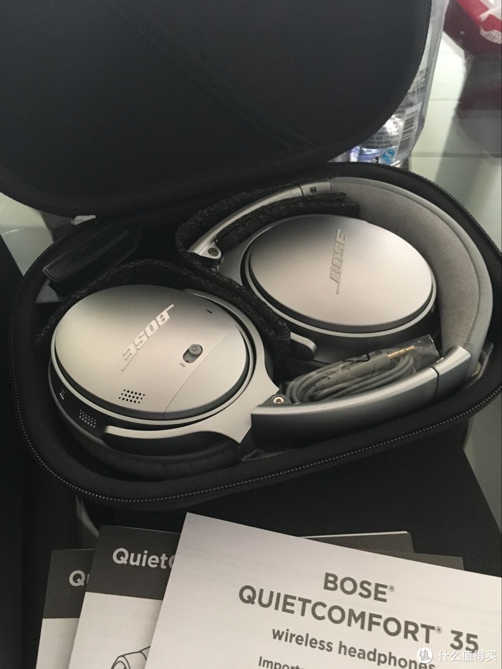 #原创新人# BOSE QuietComfort 35（QC35） 头戴式无线蓝牙消噪耳机