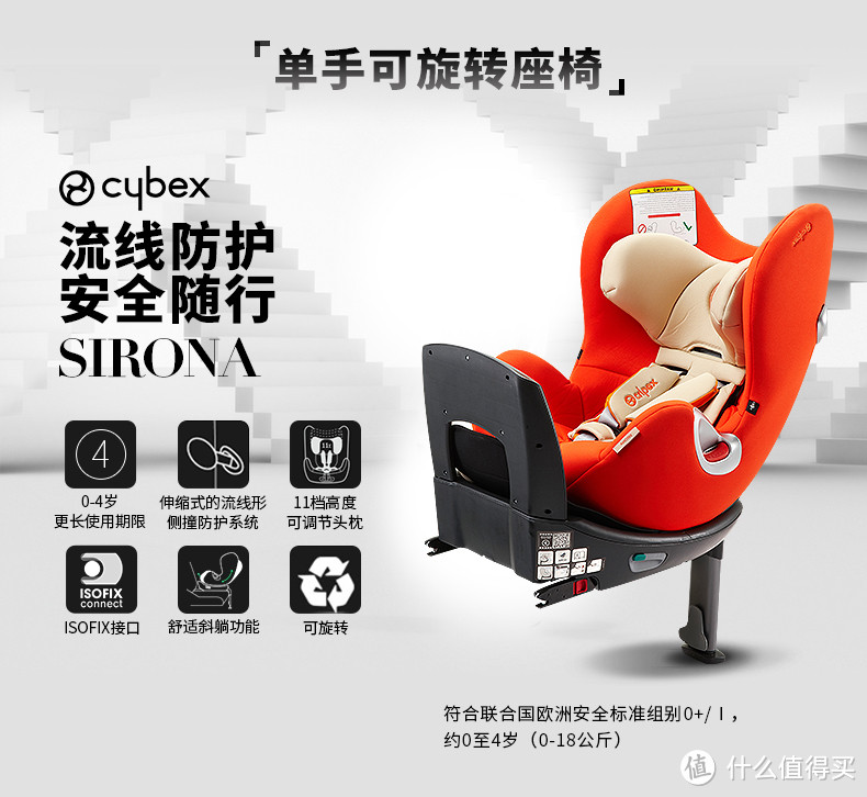 Cybex 赛百适 SIRONA儿童安全座椅 开箱