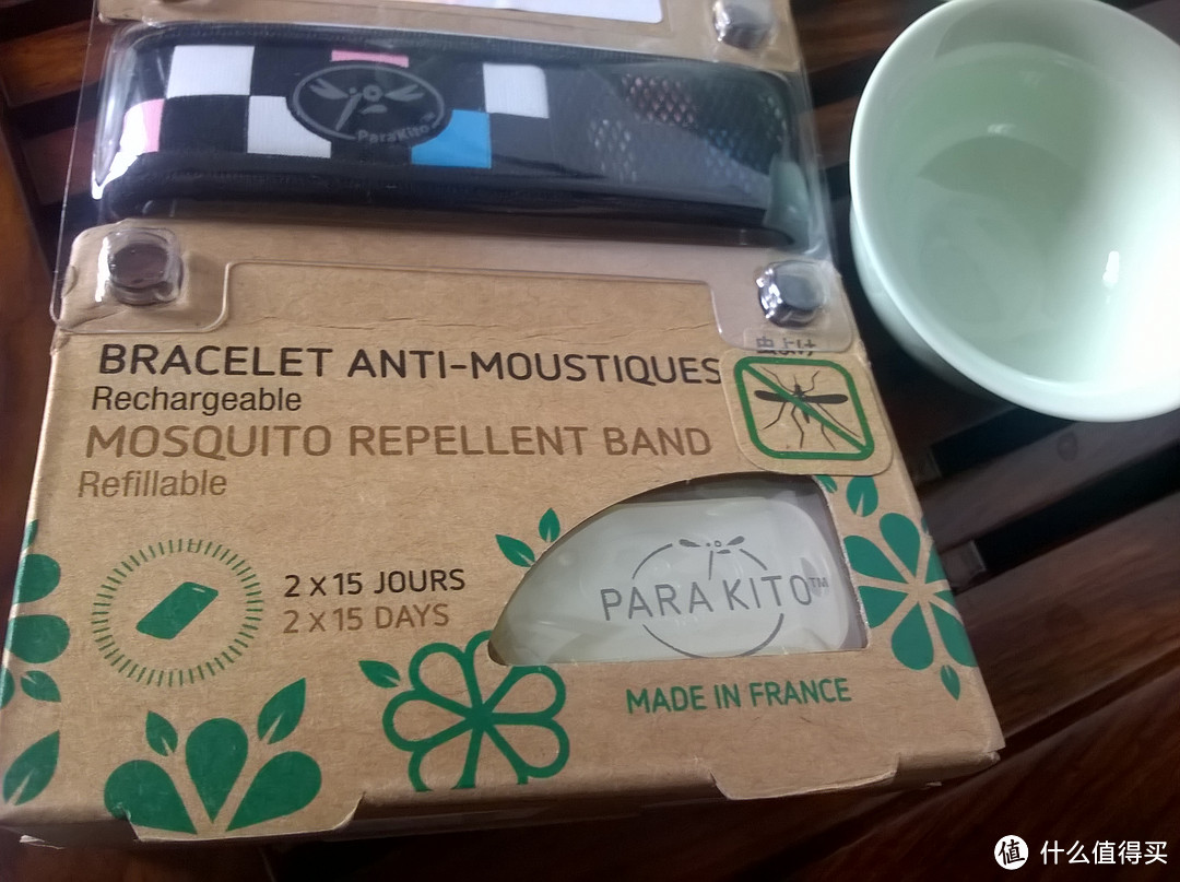 和蚊子死战到底：日淘法国 PARA KITO 帕洛驱蚊 防蚊手环 晒单
