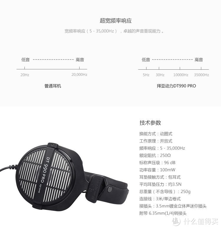 好一颗“白牙” — 初烧利器 Beyerdynamic 拜亚动力 DT990 PRO 小试