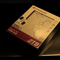 创见  白马王子 2TB移动硬盘开箱展示(盒子|本体|接口|参数)