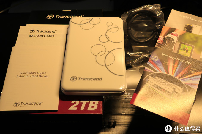 Transcend 创见 白马王子 2TB移动硬盘 开箱+拆机装进笔记本
