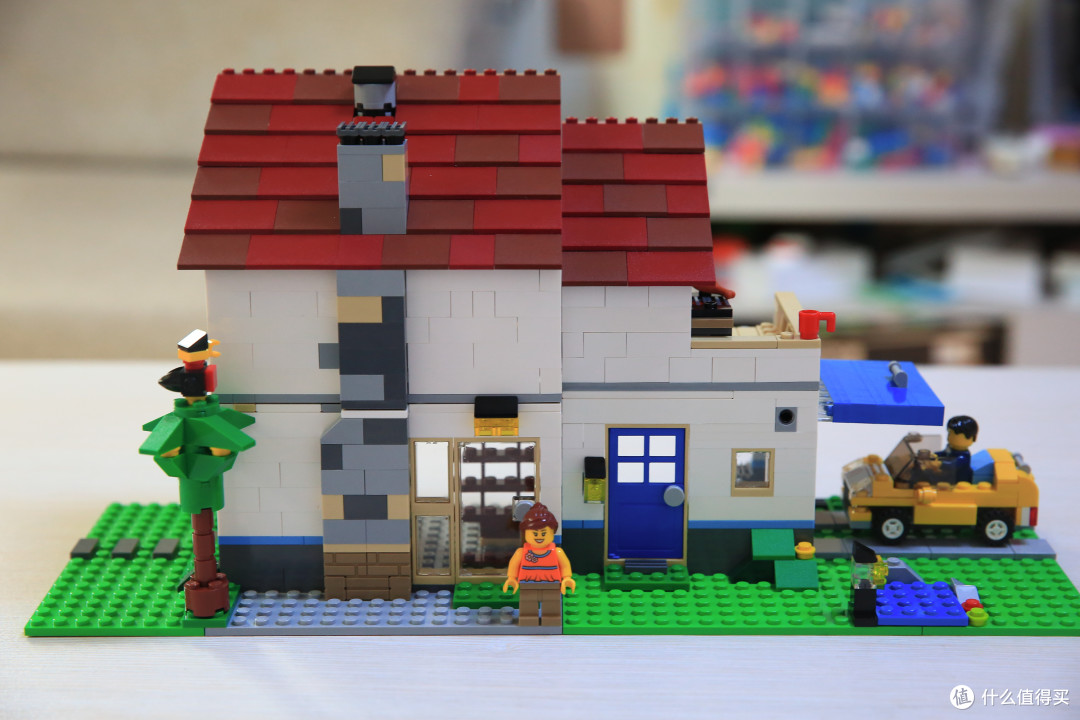 lego乐高31012摩登家庭晒单及评测 | 乐高31012三种拼装方式记录_什么