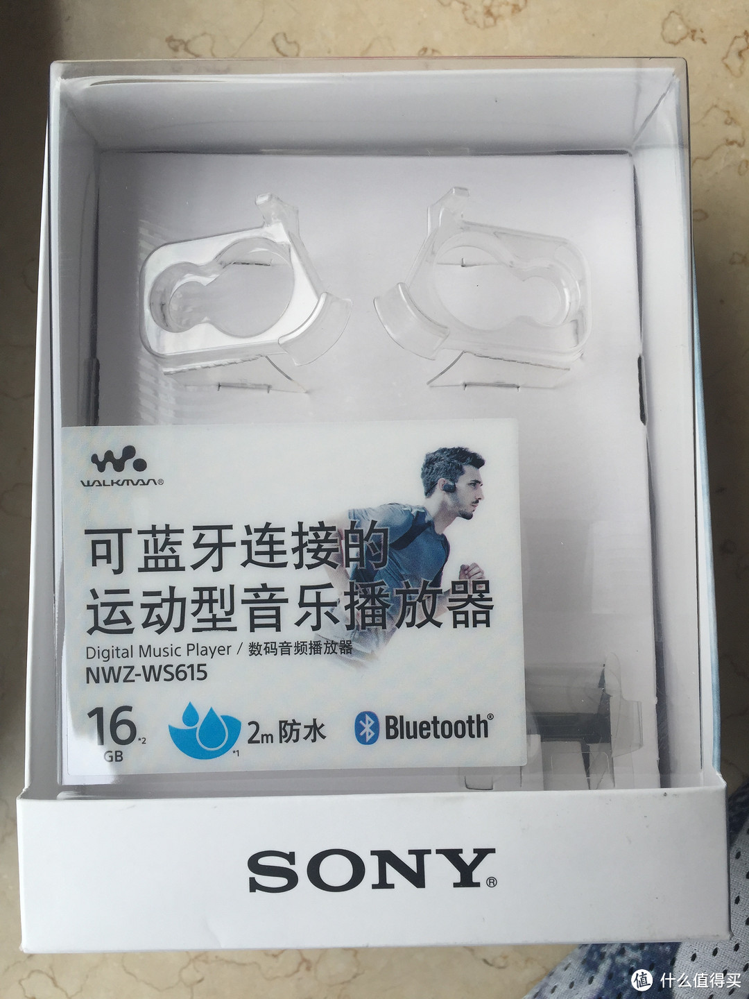 跑步游泳音乐皆不可少，为信仰充值！——SONY 索尼 NWZ-WS615 头戴式MP3播放器