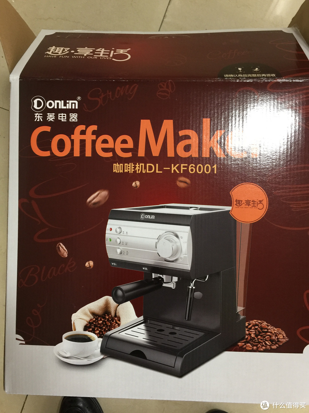 京东6.18入手的入门咖啡机——Donlim 东菱 DL-KF6001 意式咖啡机
