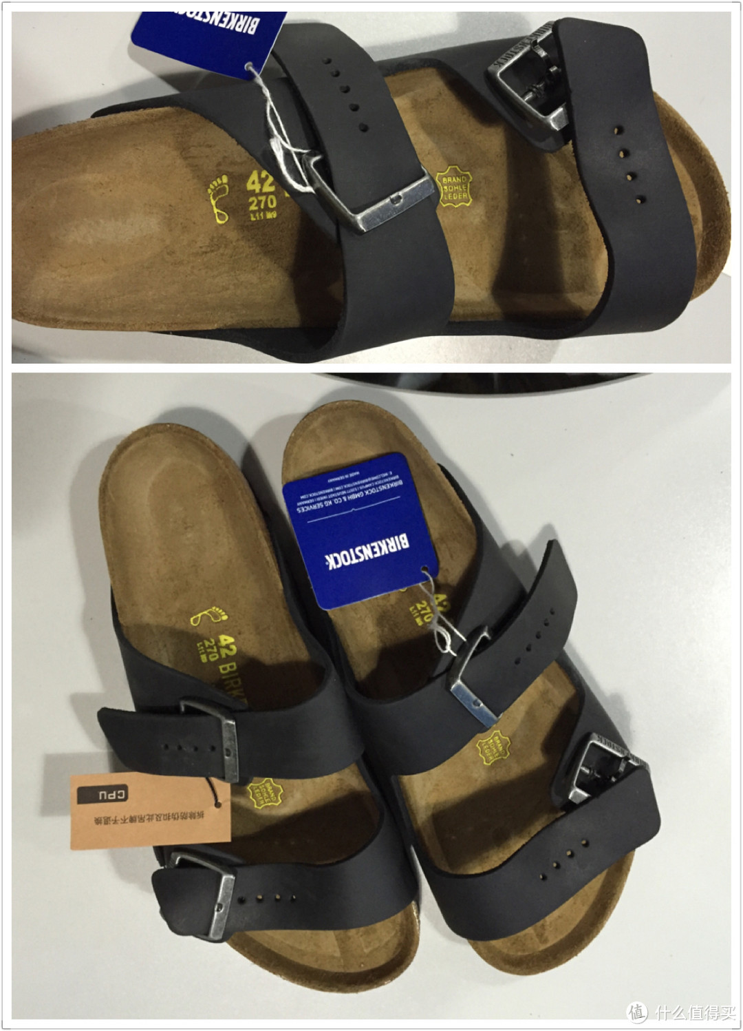 #618看我的#  入夏啦， 博肯凉鞋男式尺码建议：BIRKENSTOCK 经典款特色软垫 凉拖鞋