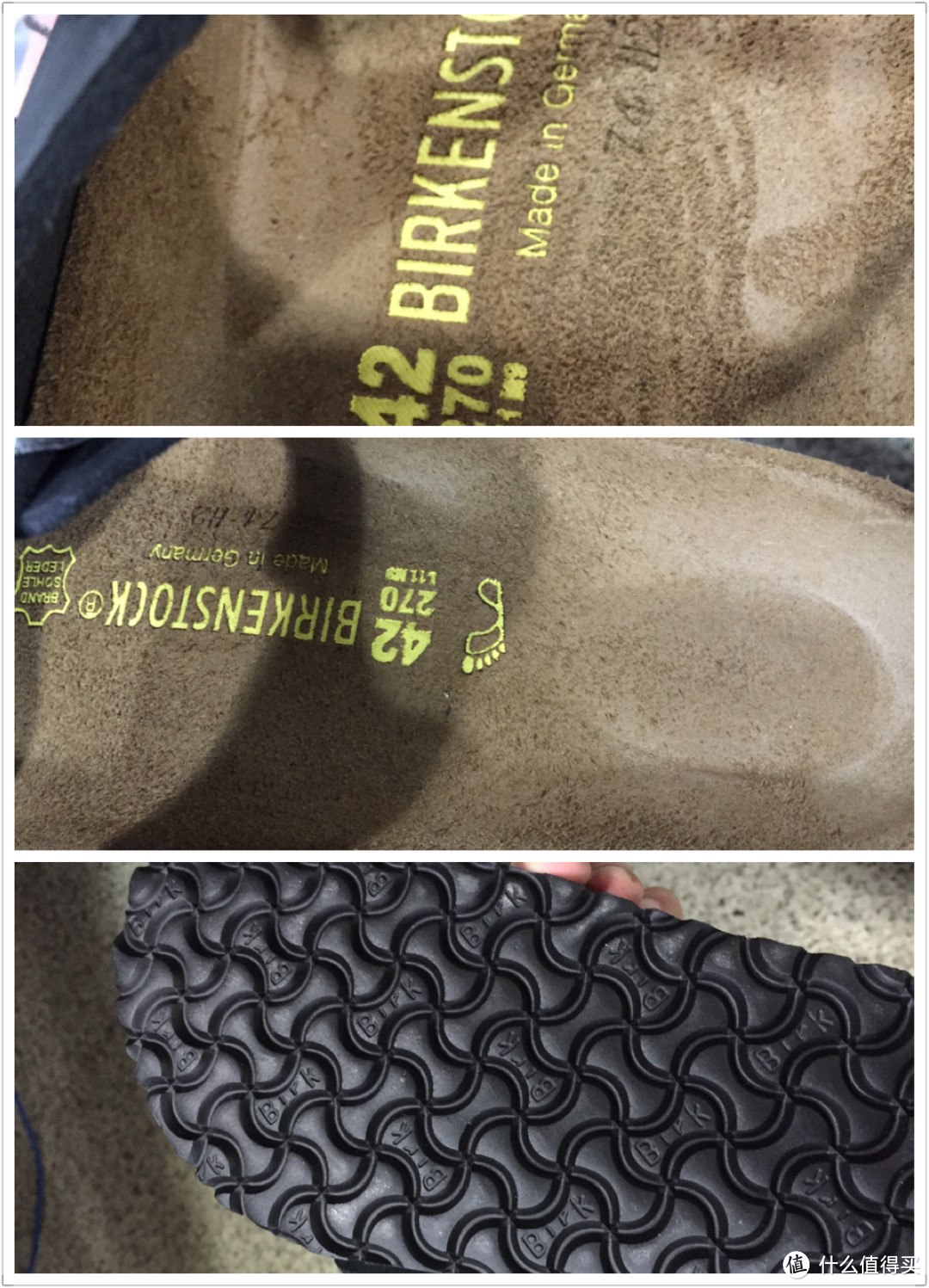 #618看我的#  入夏啦， 博肯凉鞋男式尺码建议：BIRKENSTOCK 经典款特色软垫 凉拖鞋