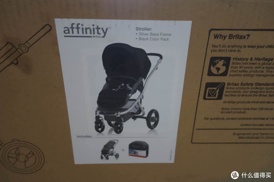 Britax 宝得适 Affinity 爱上旅途 婴儿推车 开箱