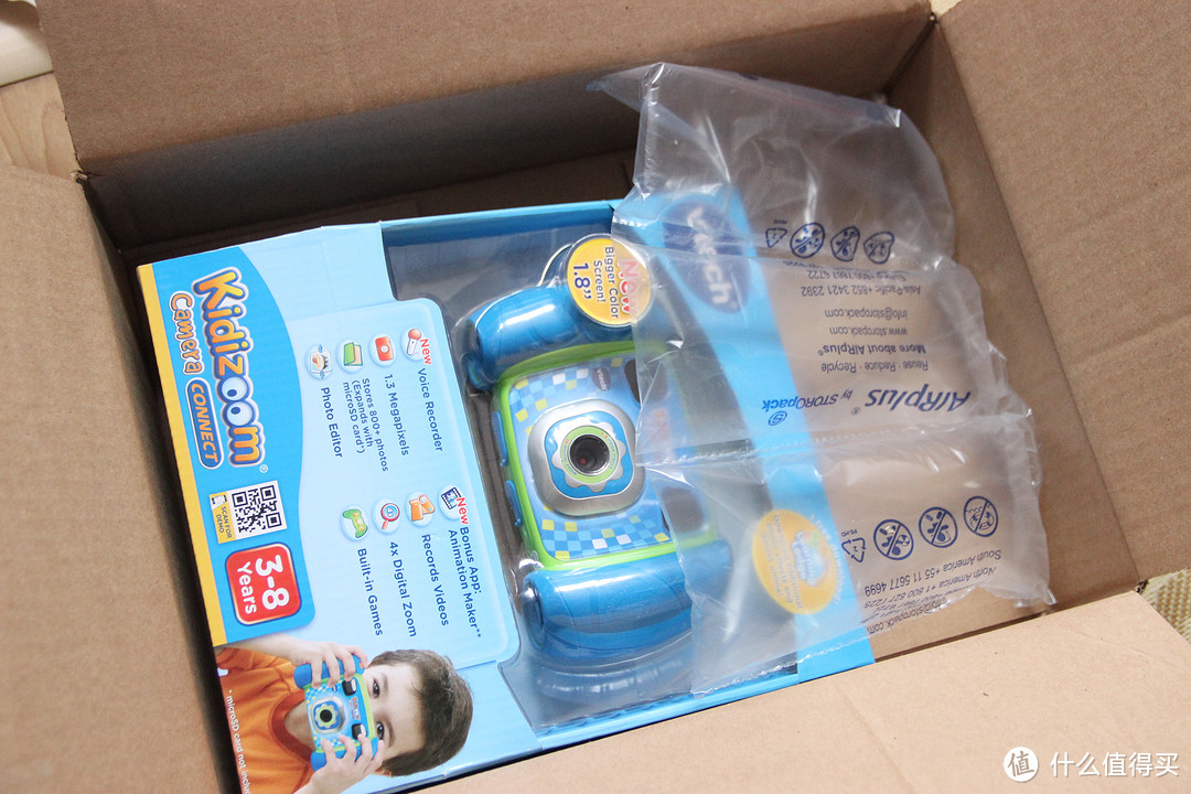 孩子的玩具，孩子开心就好——VTech 伟易达 Kidizoom Camera Connect伟易达儿童相机