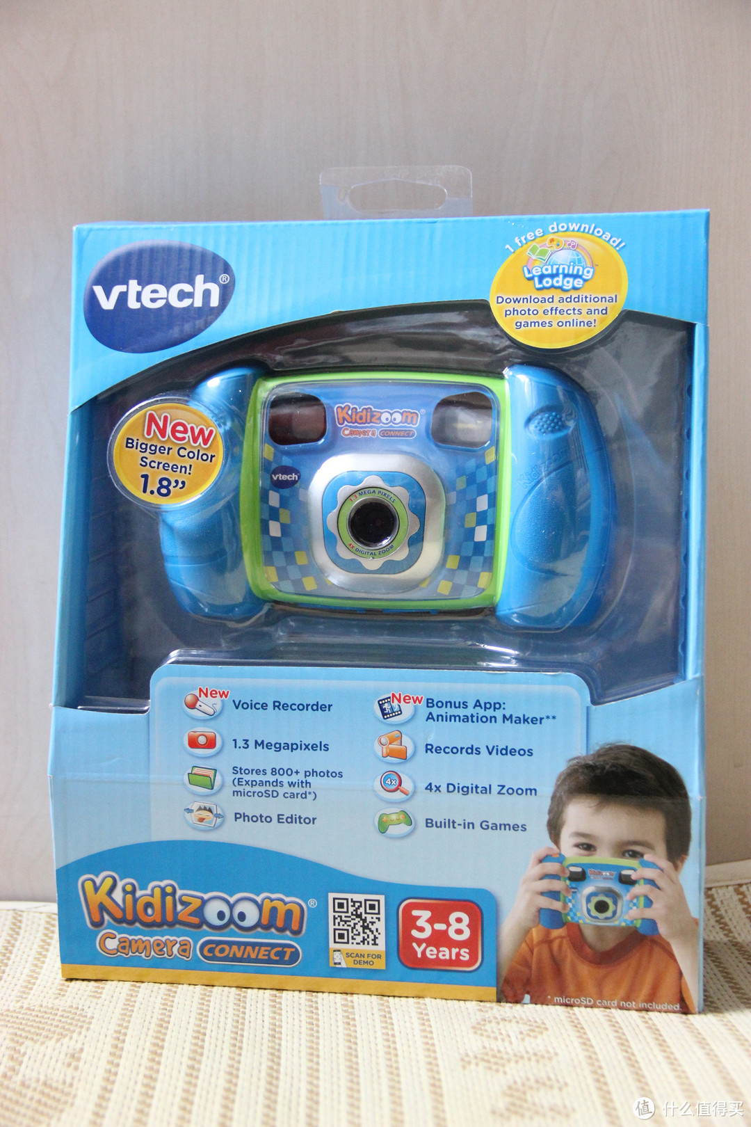 孩子的玩具，孩子开心就好——VTech 伟易达 Kidizoom Camera Connect伟易达儿童相机