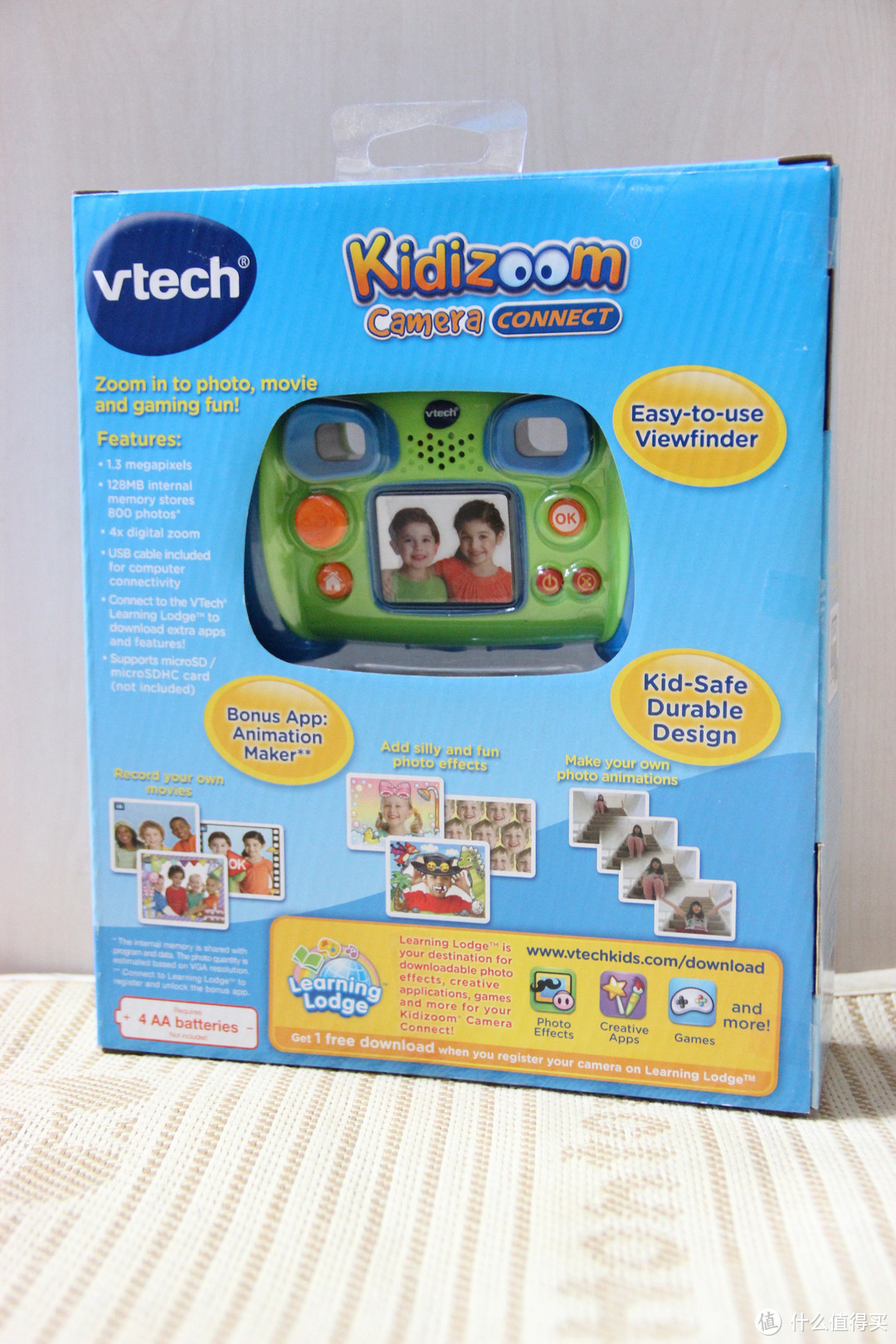 孩子的玩具，孩子开心就好——VTech 伟易达 Kidizoom Camera Connect伟易达儿童相机