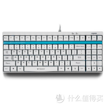 618剁手——Rapoo 雷柏 V500 青轴 白色版 机械键盘