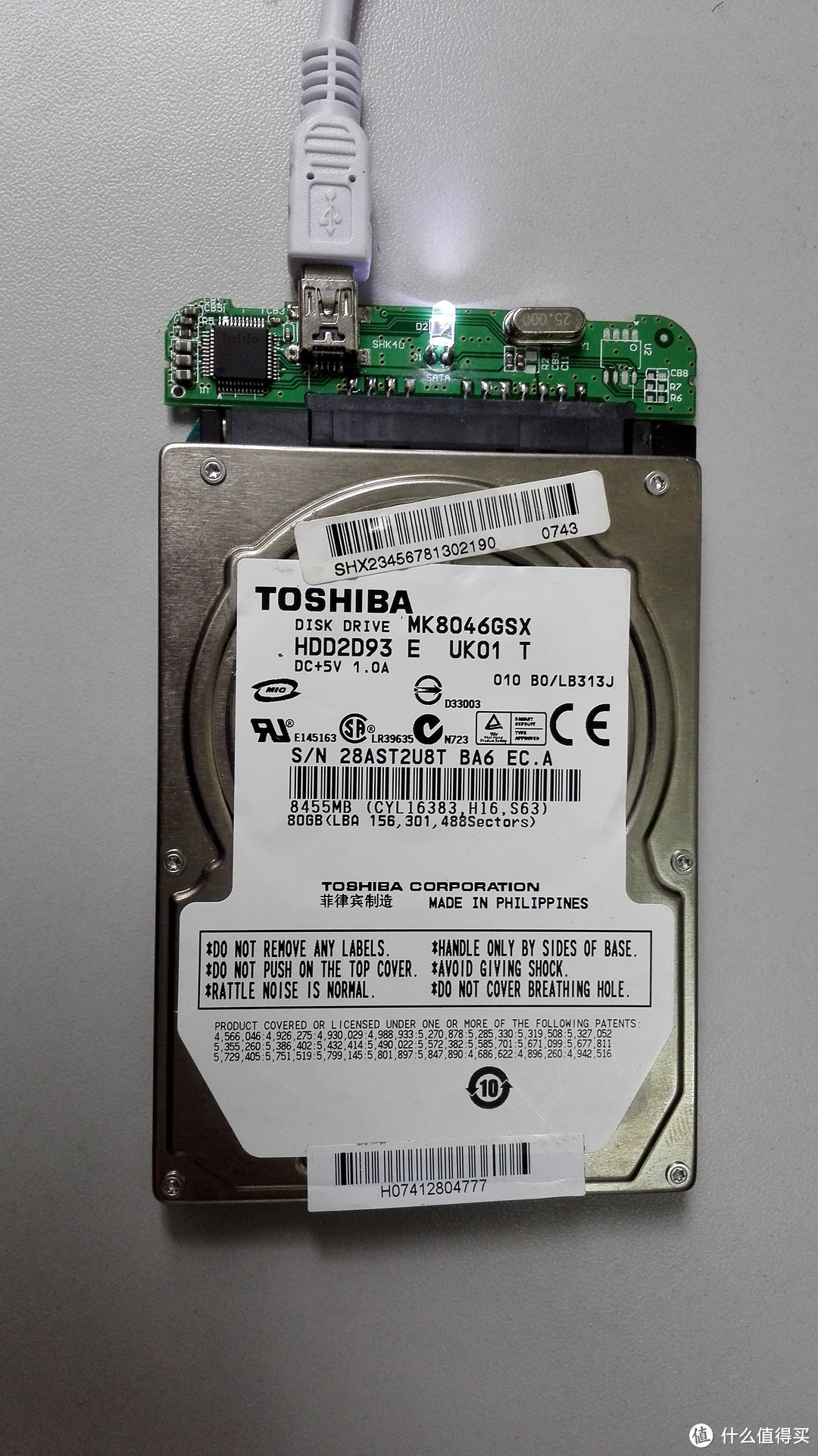618剁手TOSHIBA 东芝 新黑甲虫系列 2TB 2.5英寸 USB3.0移动硬盘