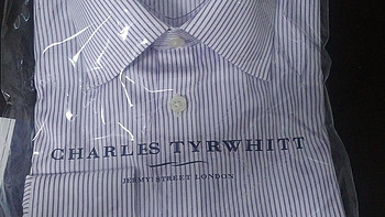 Charles Tyrwhitt 衬衫外观展示(领撑|扣眼|袖扣|走线)