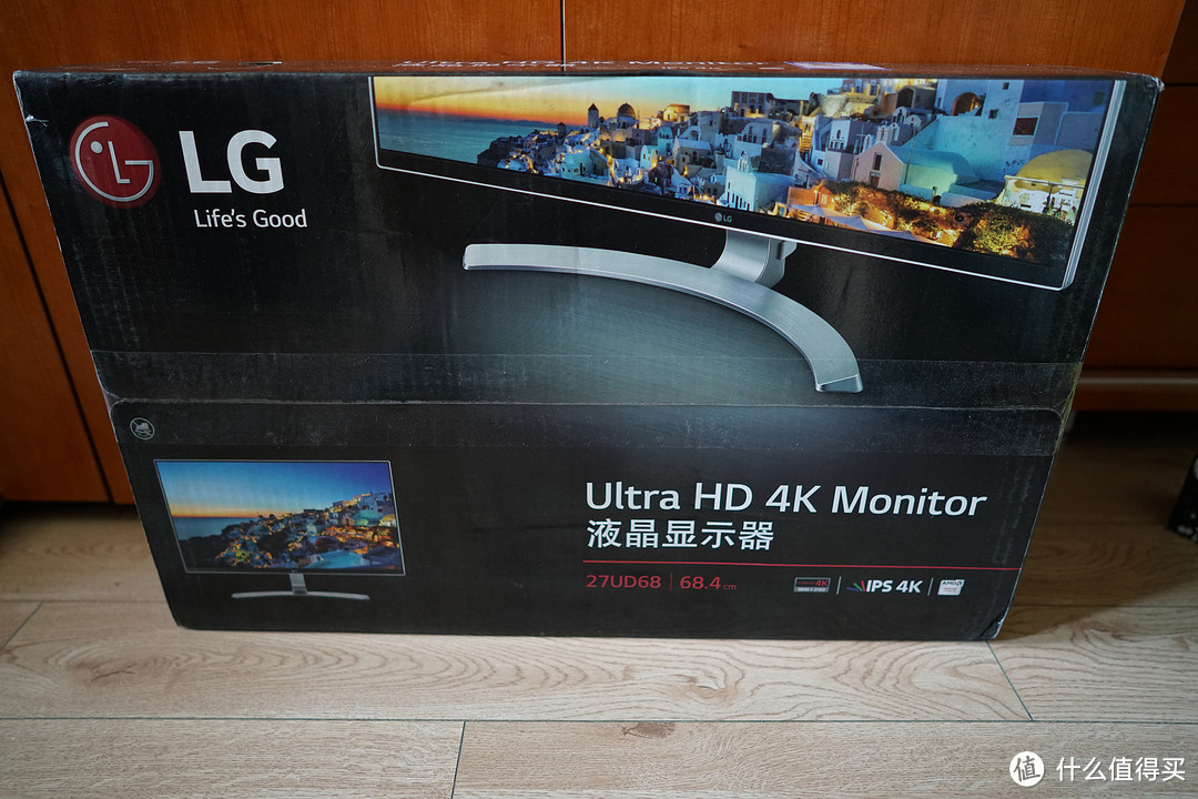 LG 27UD68-W 27寸 4K 液晶显示器 开箱