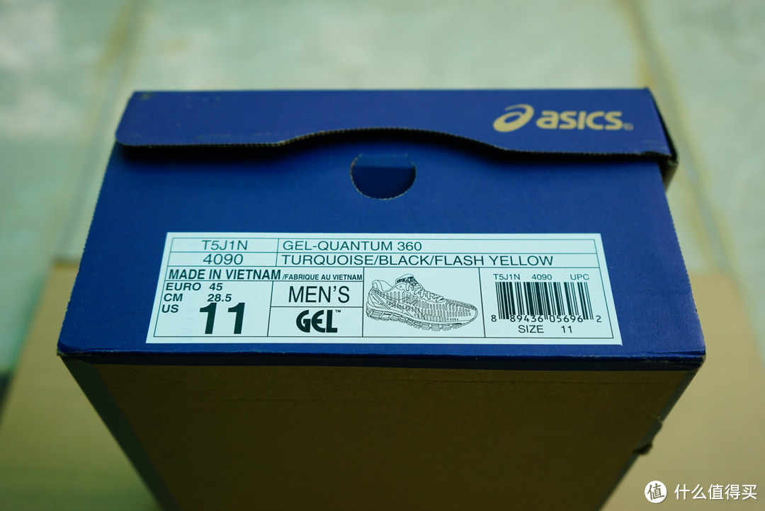 再次进化 — ASICS 亚瑟士 Gel-Quantum 360 男款跑鞋 开箱晒单
