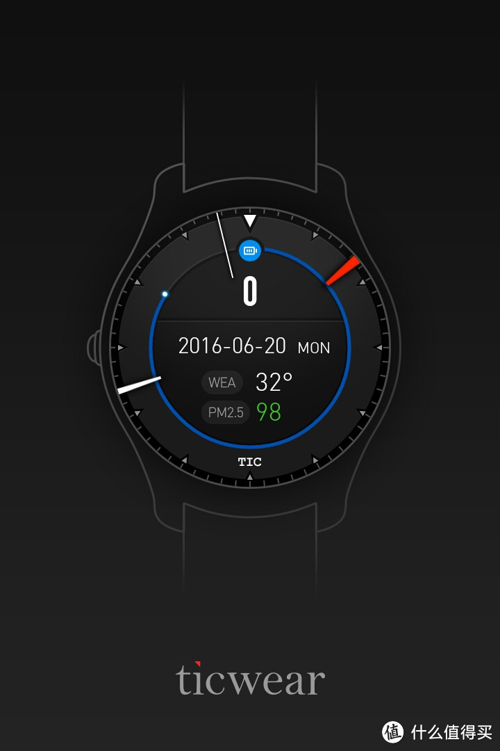 Ticwatch 2 悦动系列 黑色款 智能手表 开箱