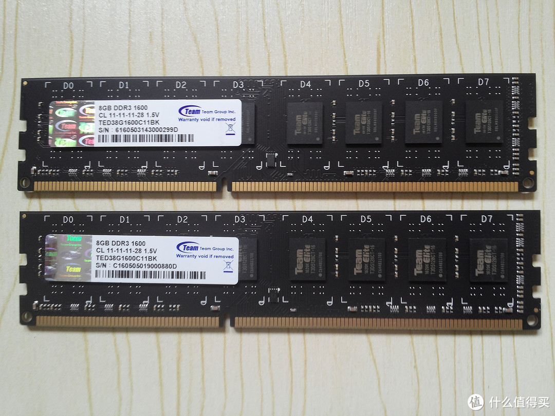 解毒良药 — 再换台式机内存（ “十铨”DDR3  1600  8G 普条）